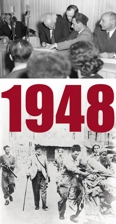 1948. Die Ausstellung: Ein historisches Korrektiv? Im Folgenden werden wir zw�lf der Tafeln im Detail untersuchen und auf viele schwerwiegende Fehler eingehen. Unsere Analyse wird kontinuierlich durch Verweise auf Originaldokumente und auf die Recherchen bekannter und oft hoch angesehener Wissenschaftler, sowie durch Zitate zionistischer und pal�stinensischer Zeitzeugen erg�nzt. Die Ausstellung hingegen bietet keine nachpr�fbaren Quellen f�r ihre irref�hrenden und nachweislich falschen Aussagen.